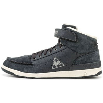 Le Coq Sportif Diamond Lammy Cuir Gris - Chaussures Basket Montante Homme